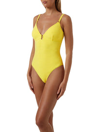 Havana Lemon Zigzag Swimsuit