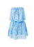 Iris Cornflower Blue Dress Cutout 