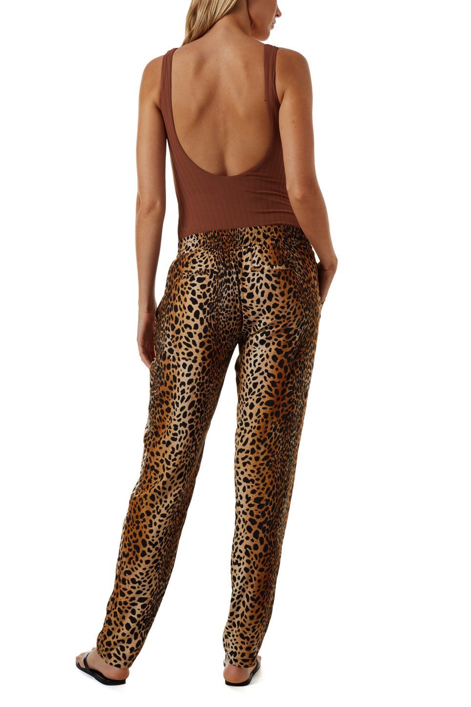 Jude Cheetah Print Trousers
