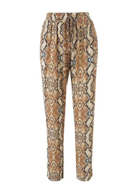 Jude Snake Print Trousers Cutout 