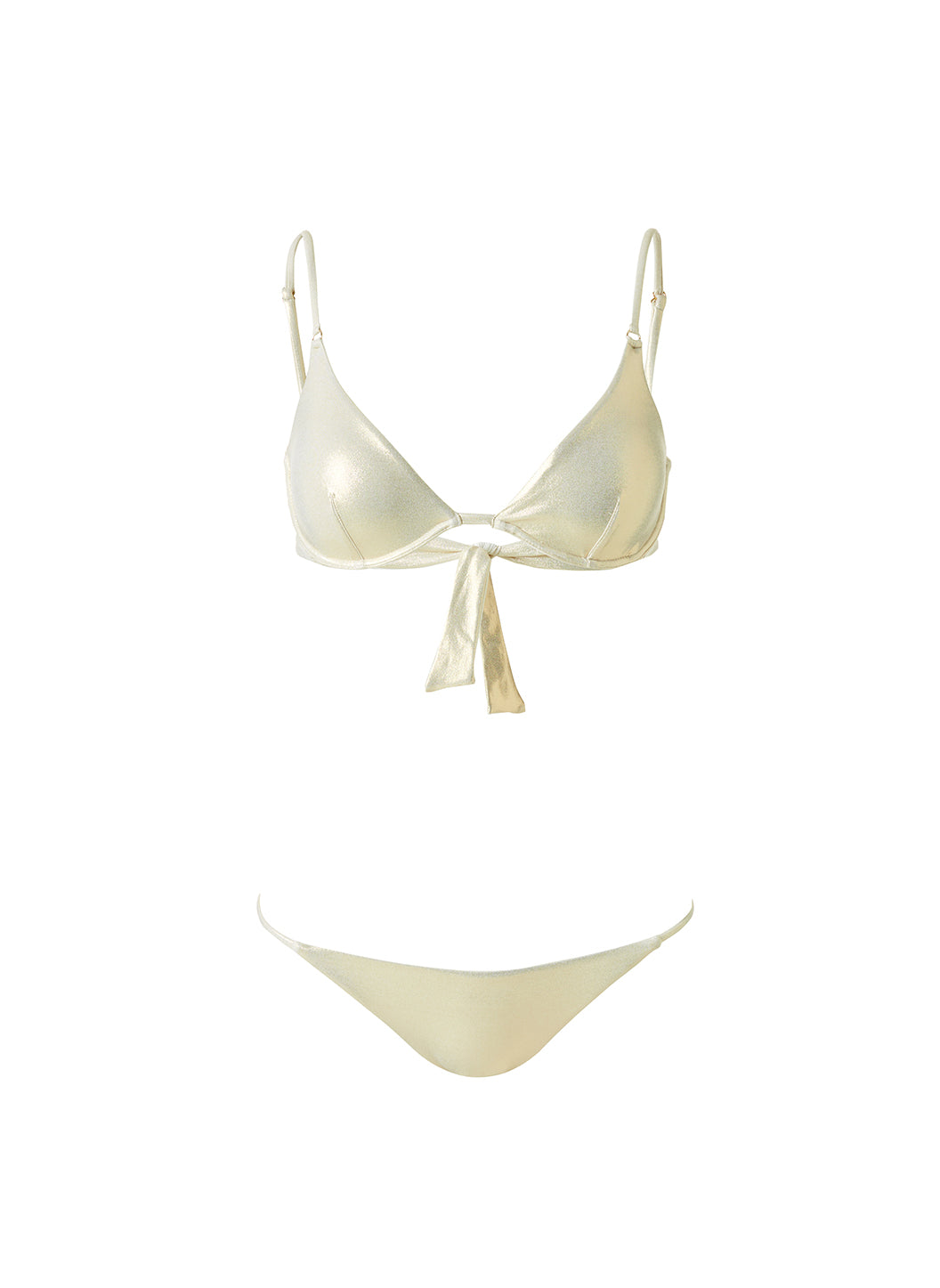 Key Largo Gold Bikini Cutout