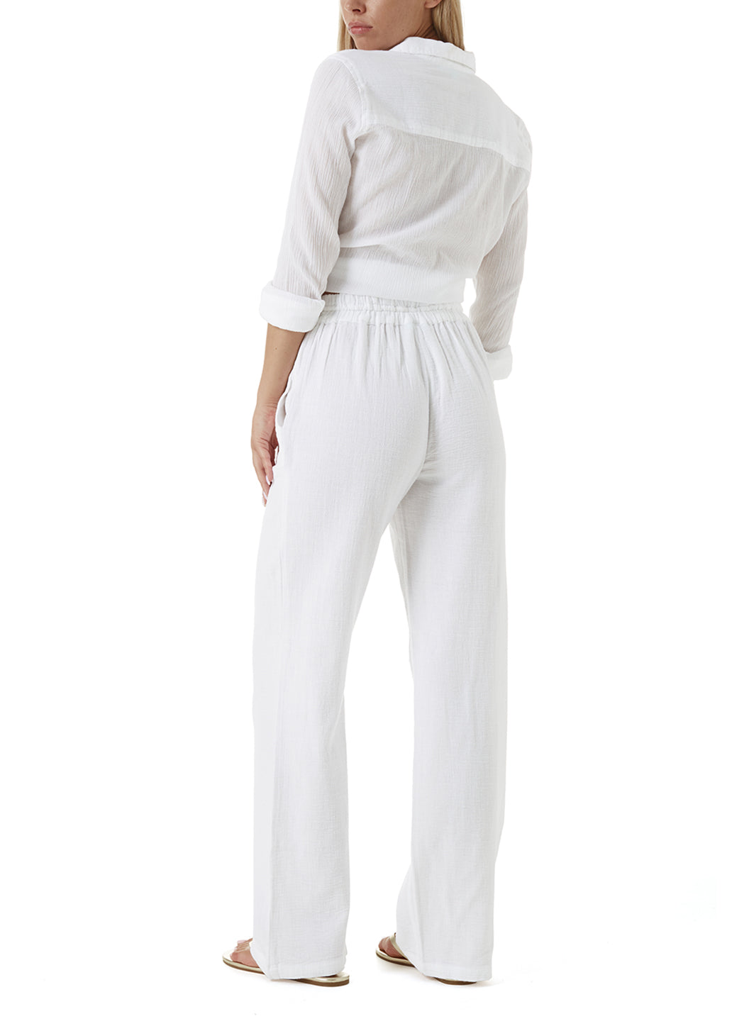 Krissy White Trousers | Official US Site