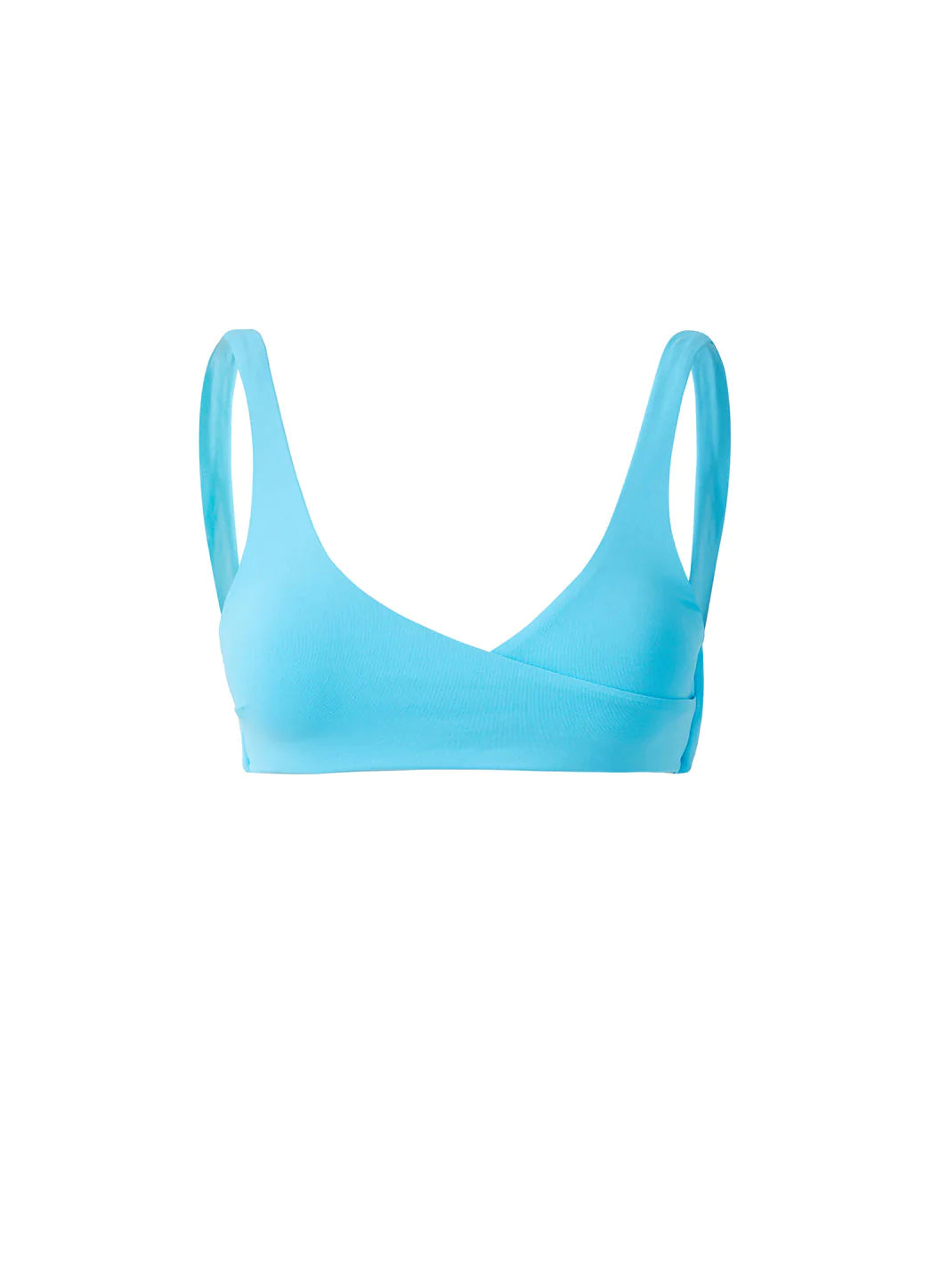 Melissa Odabash Orlando Aqua Shoulder Bikini Top Official site