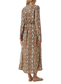 Peggy Snake print Dress