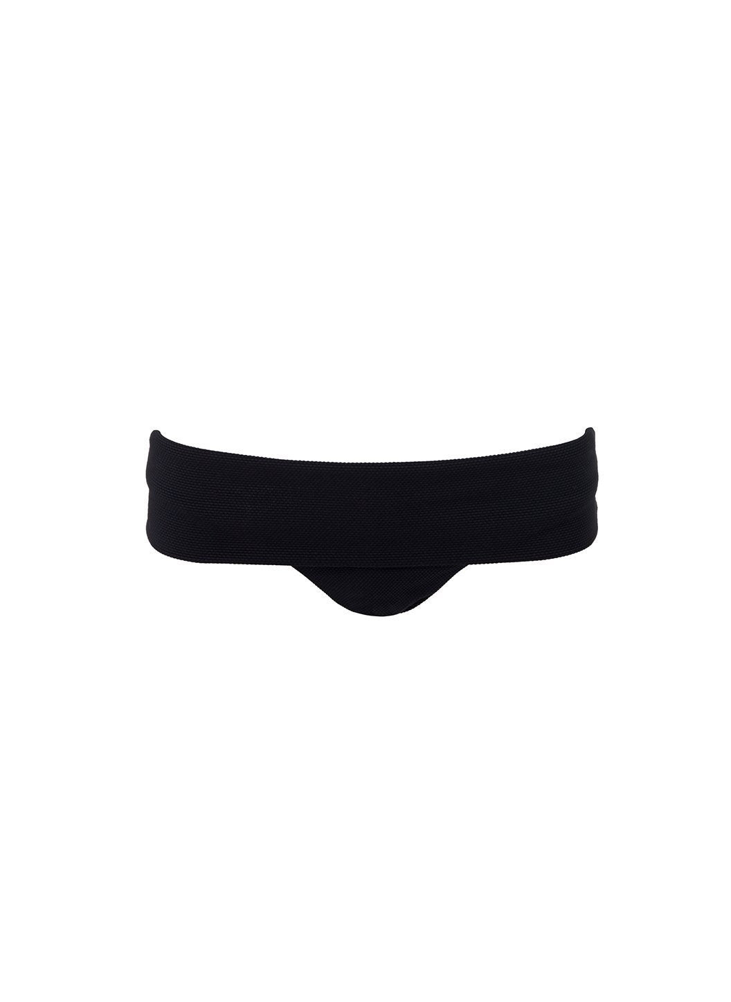 Provence Black Pique Bikini Bottom
