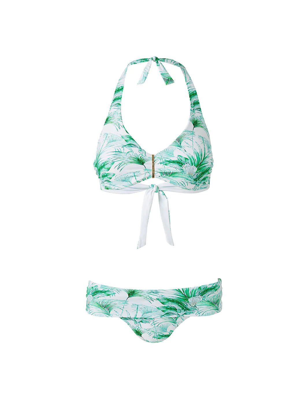 Melissa Odabash Provence Palm Supportive Halterneck Bikini