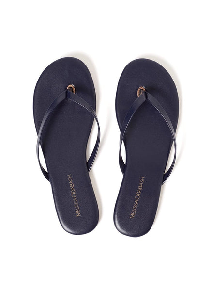 Women Sandals – Barefoot - Handmade – All Genuine Leather - Navy Blue