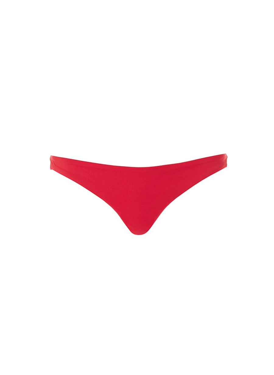 Sisi Red Bikini Bottom Cut out
