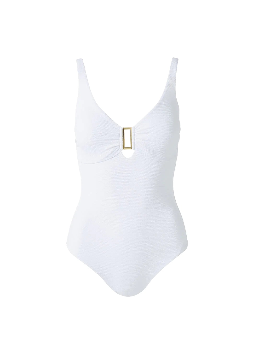 Tuscany White Pique Bikini Cutout 2023  