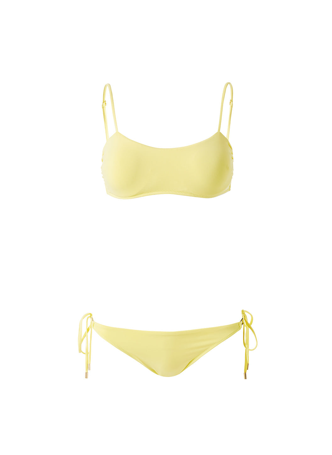 Vegas Yellow Bikini Cutout