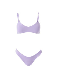 Vienna Lilac Bikini Top