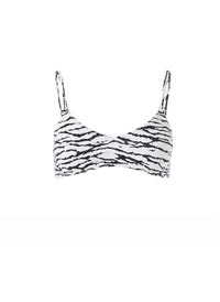 Vienna Tiger Print Bikini Top