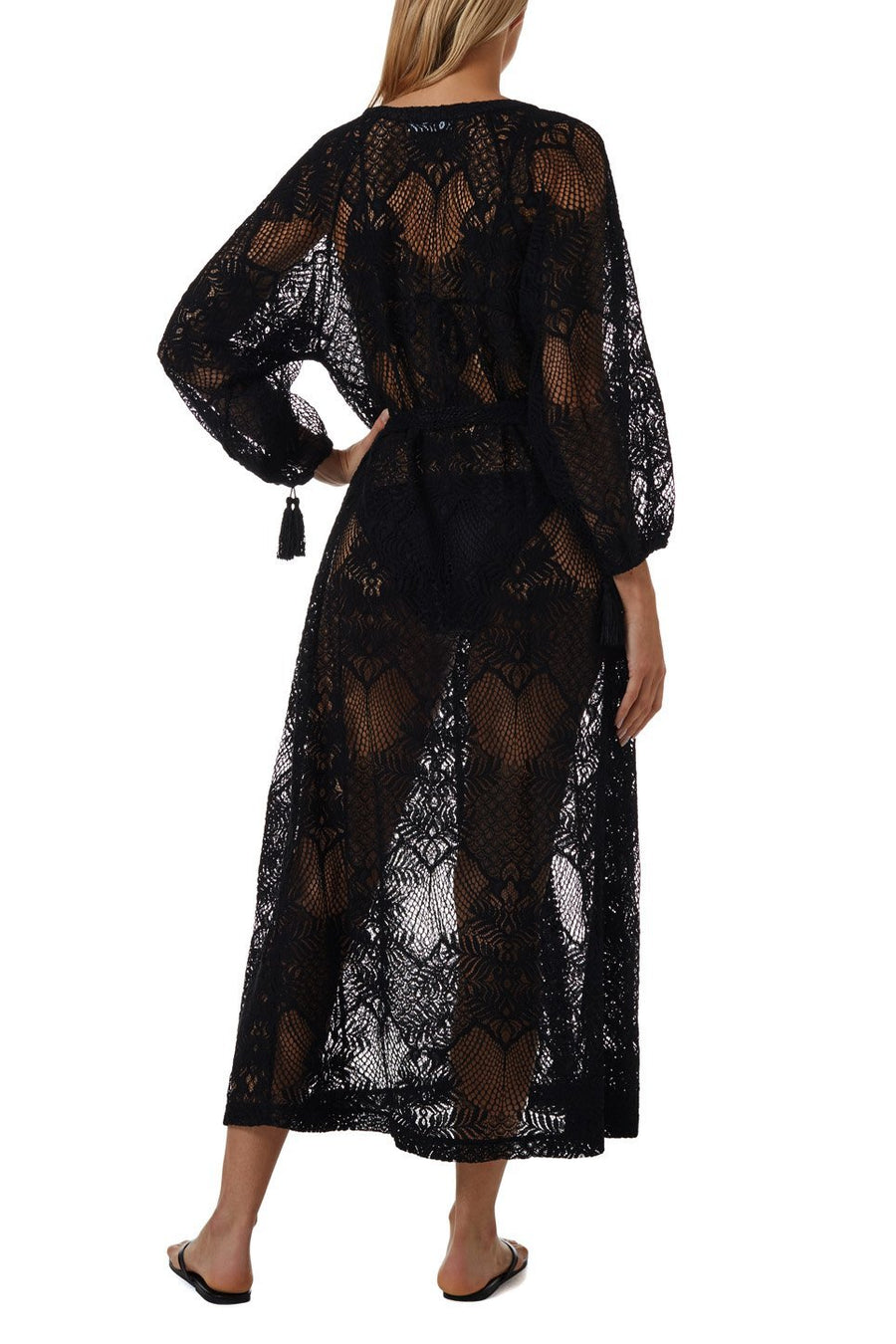 Yasmin Black Kaftan