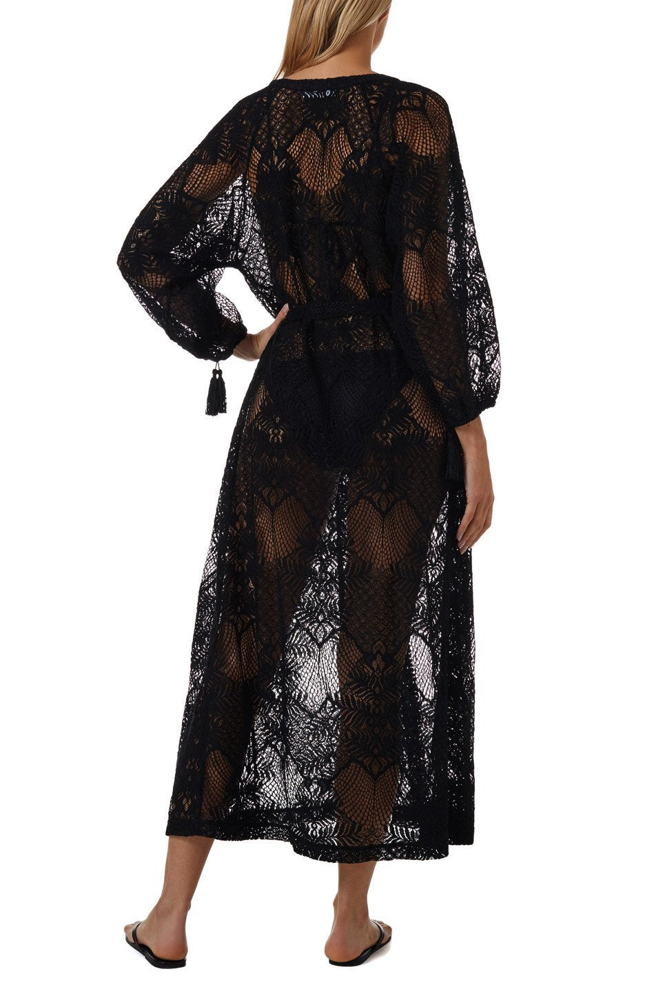 Yasmin Black Kaftan