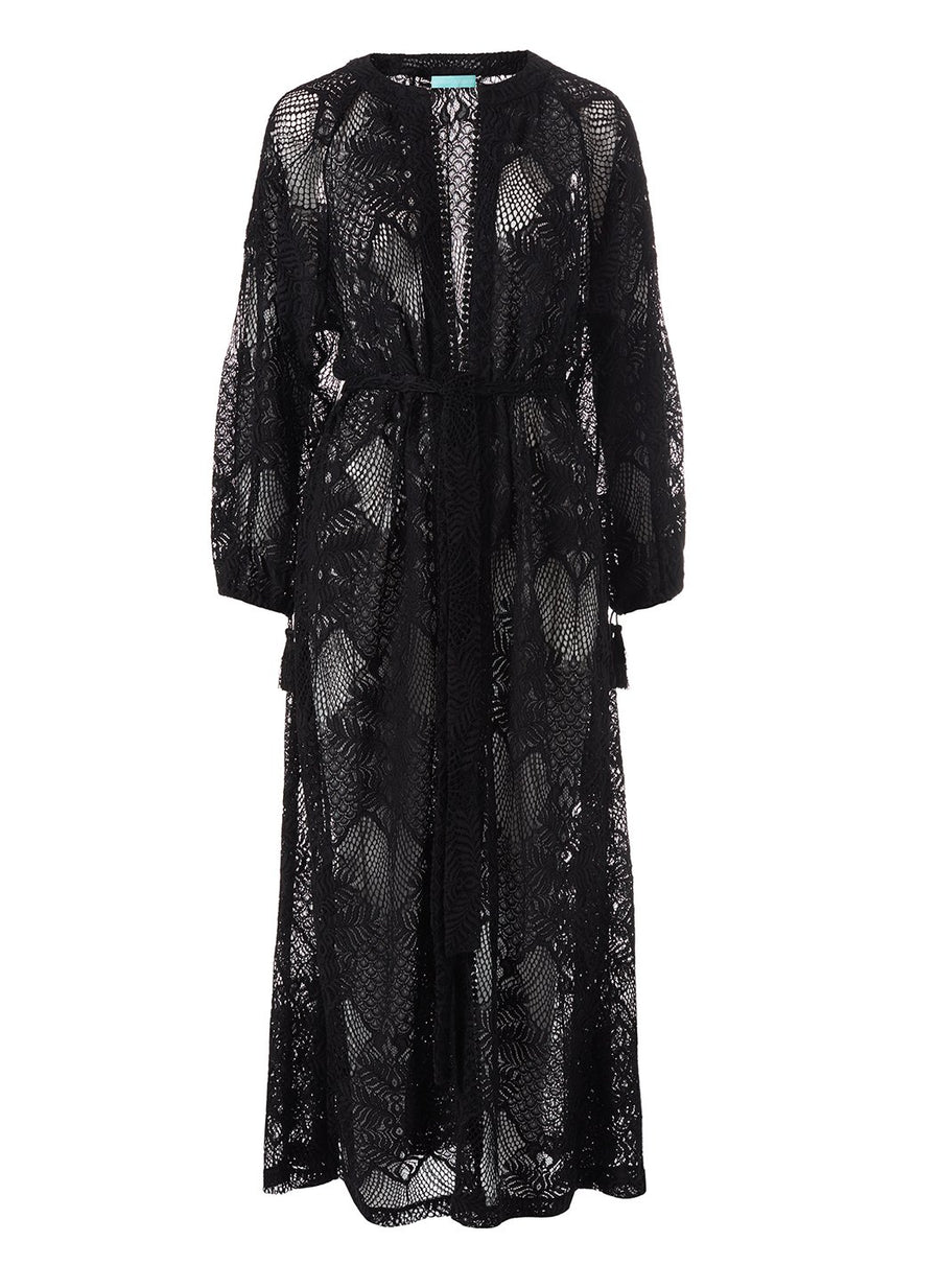 Yasmin Black Kaftan