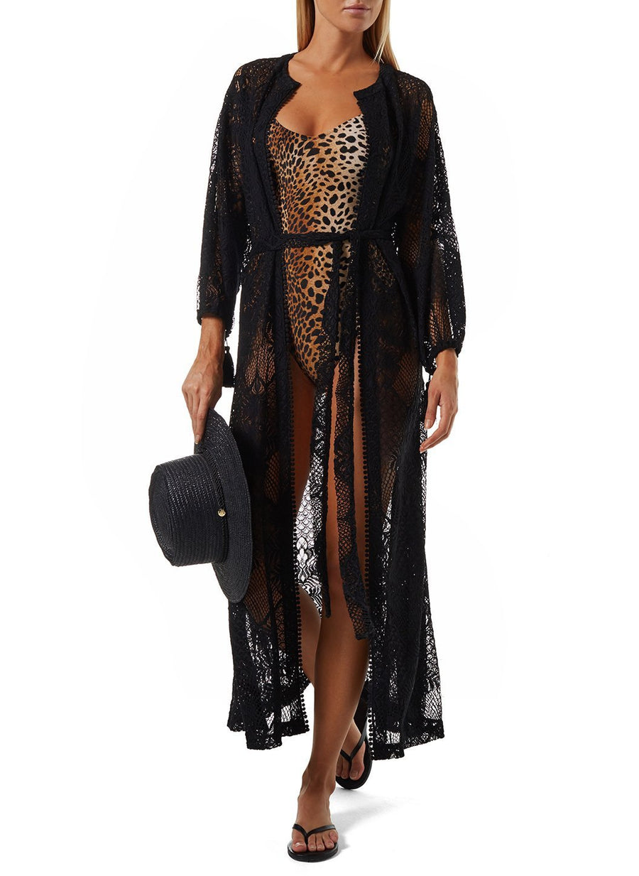Yanni Black Kaftan