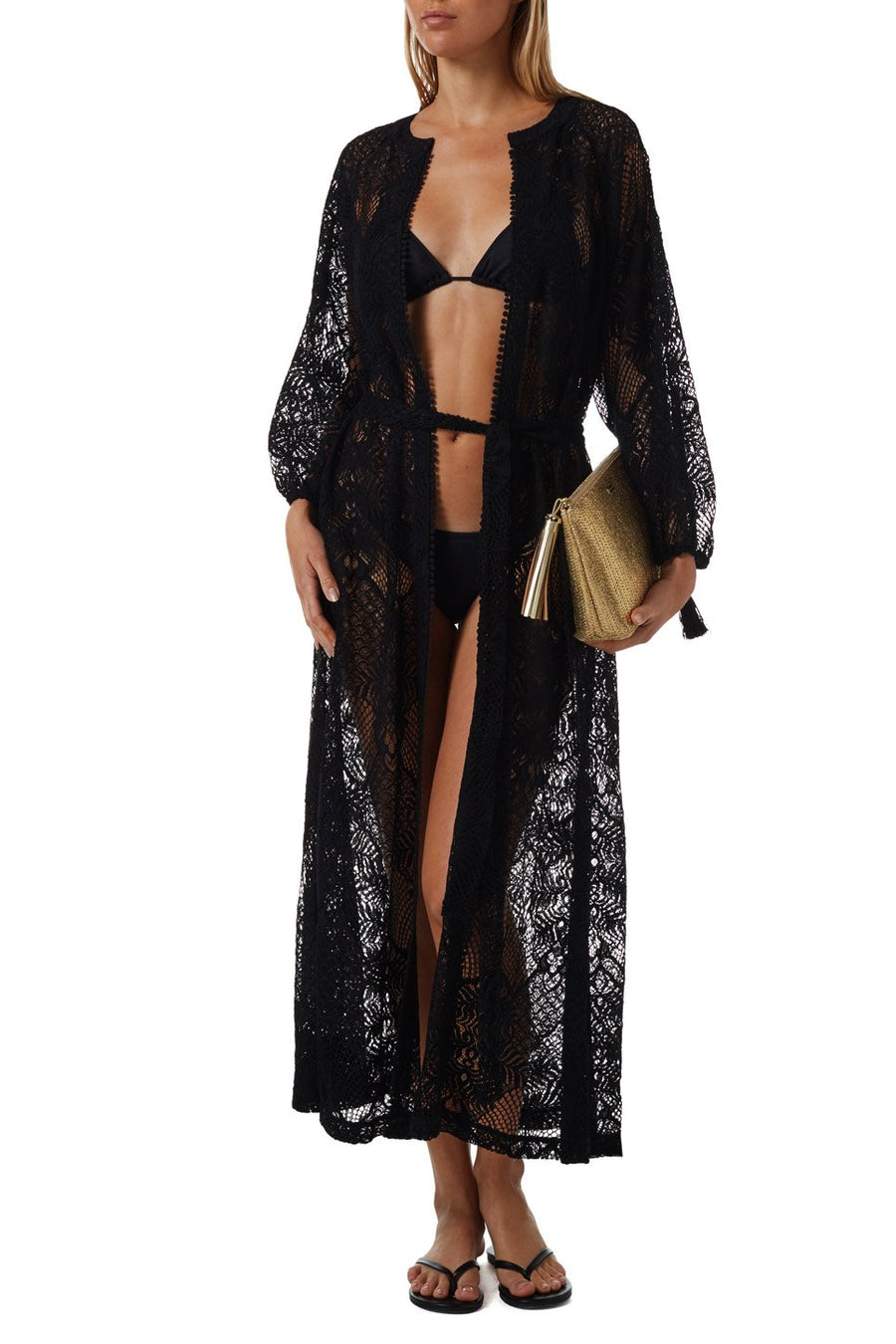 Yasmin Black Kaftan