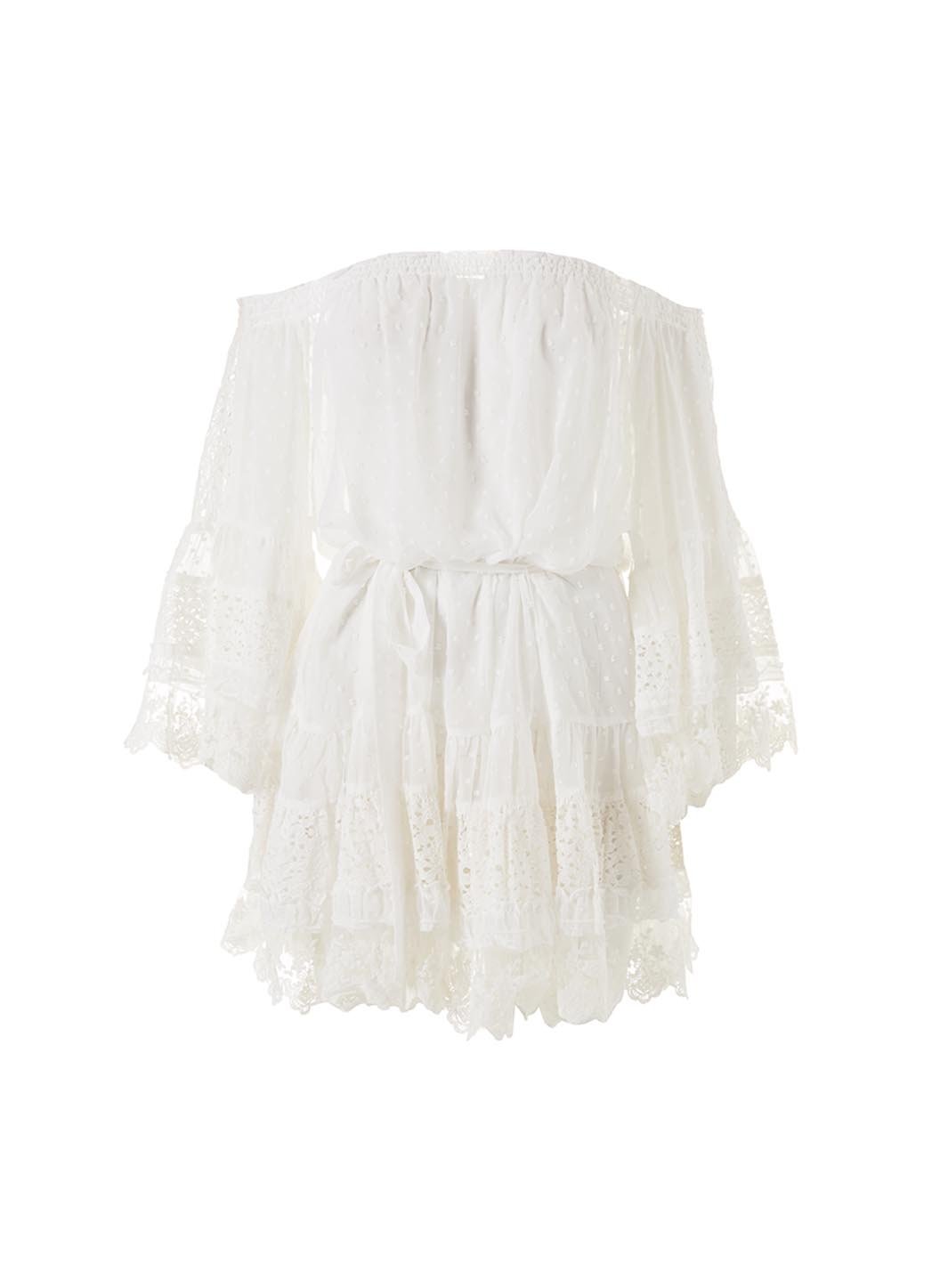 alice white midi kaftan 