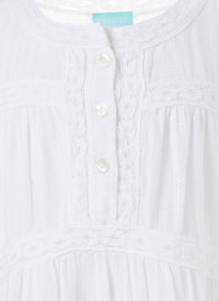 Baby Rebekah White Smock Dress - FINAL SALE