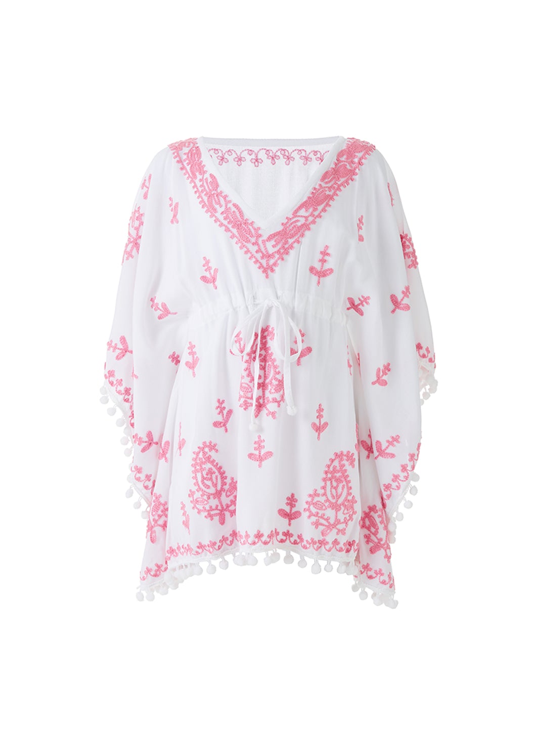 Baby Sharize White/Rose Kaftan