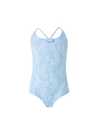 Baby Vicki Blue Paisley Swimsuit