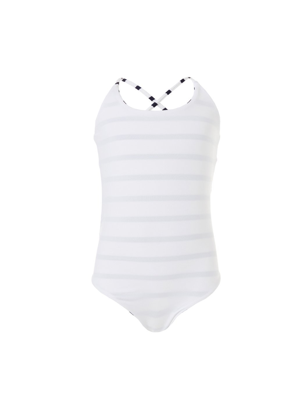 baby vicky marine white cross back onepiece swimsuit 2019 2
