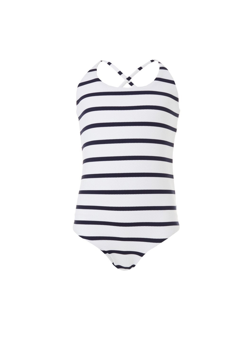 baby vicky marine white cross back onepiece swimsuit 2019