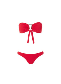 barcelona bikini red