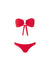 barcelona bikini red