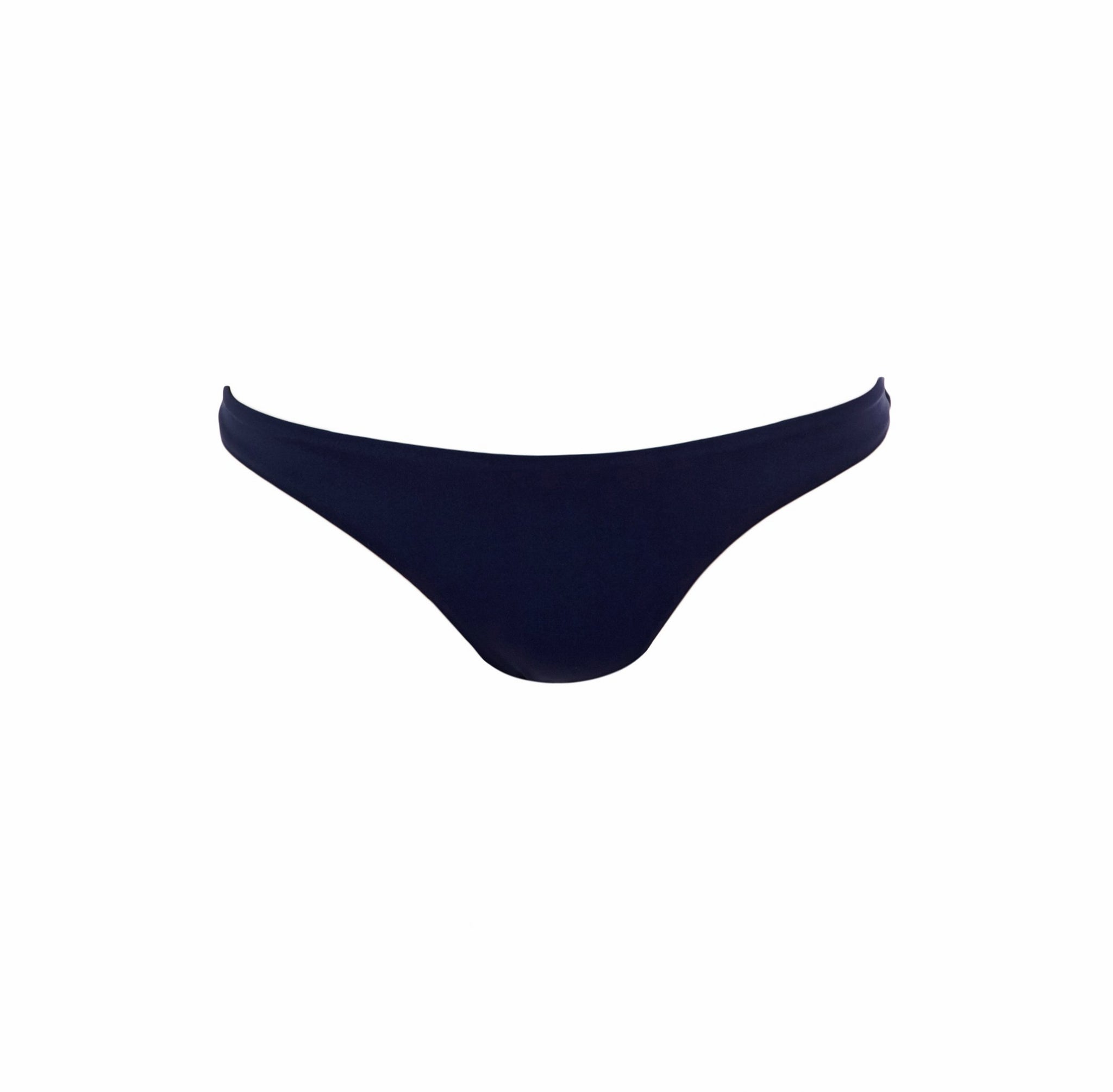 Barcelona Navy Over The Shoulder Supportive Bikini Bottom