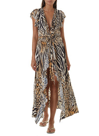 brianna cheetah long dress 