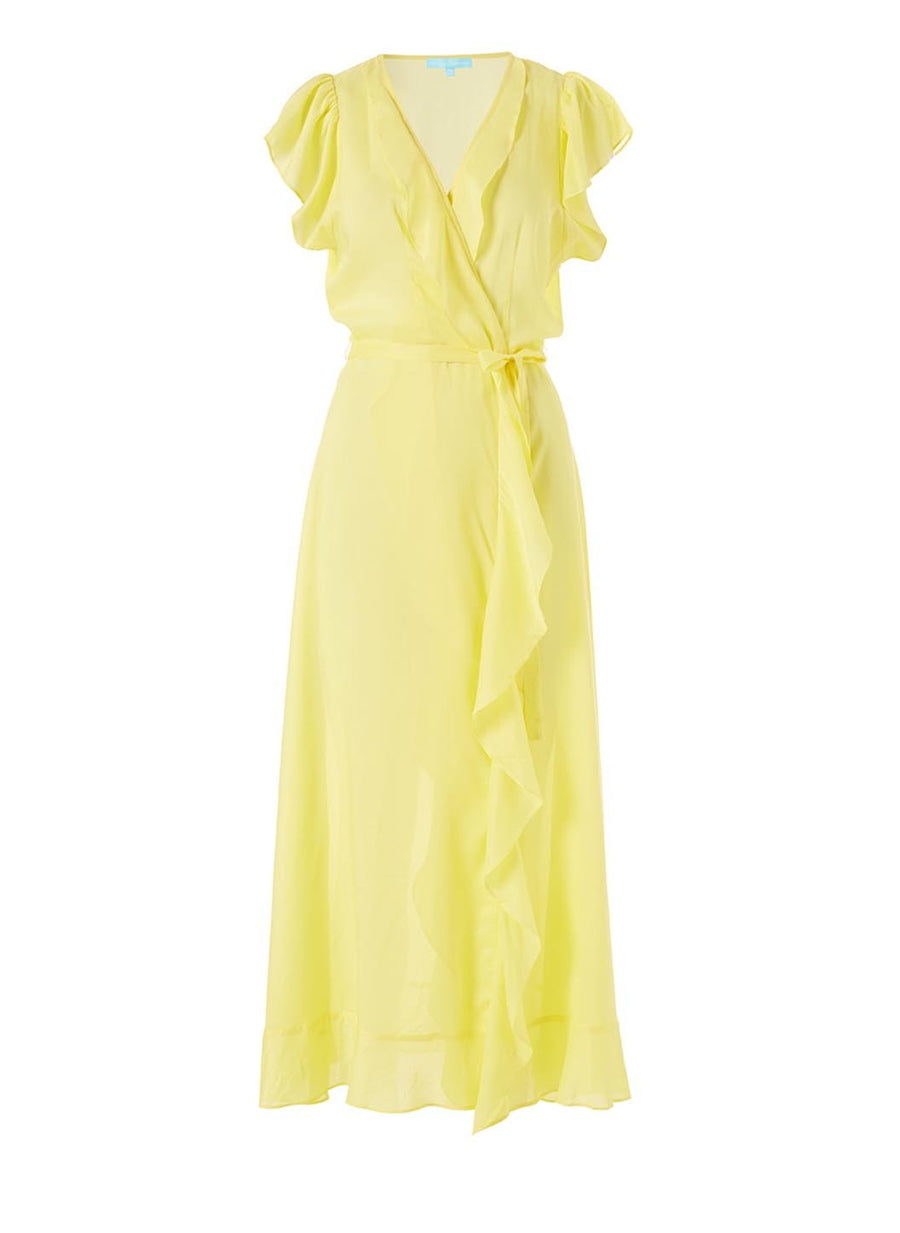 brianna yellow long dress 