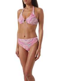 Brussels Blush Paisley Bikini Top