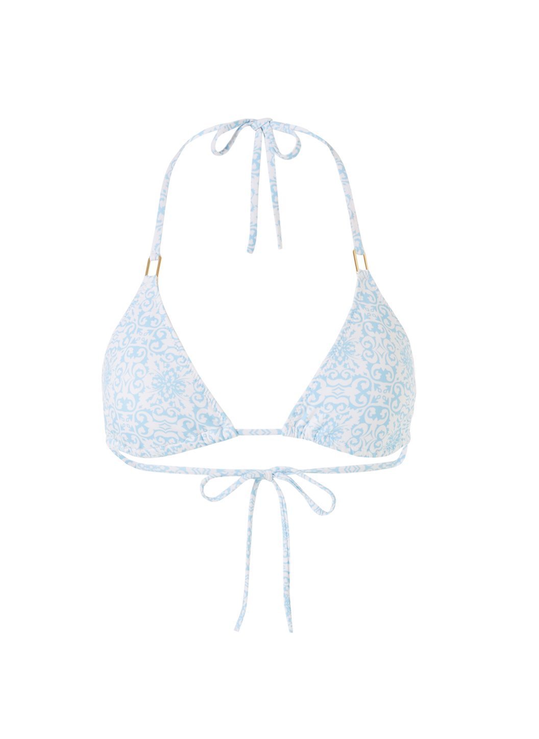 Cancun Amalfi Celeste Classic Triangle Bikini Top