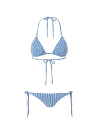 Cancun Mosaic Blue Bikini