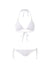cancun white zigzag classic triangle bikini Cutout