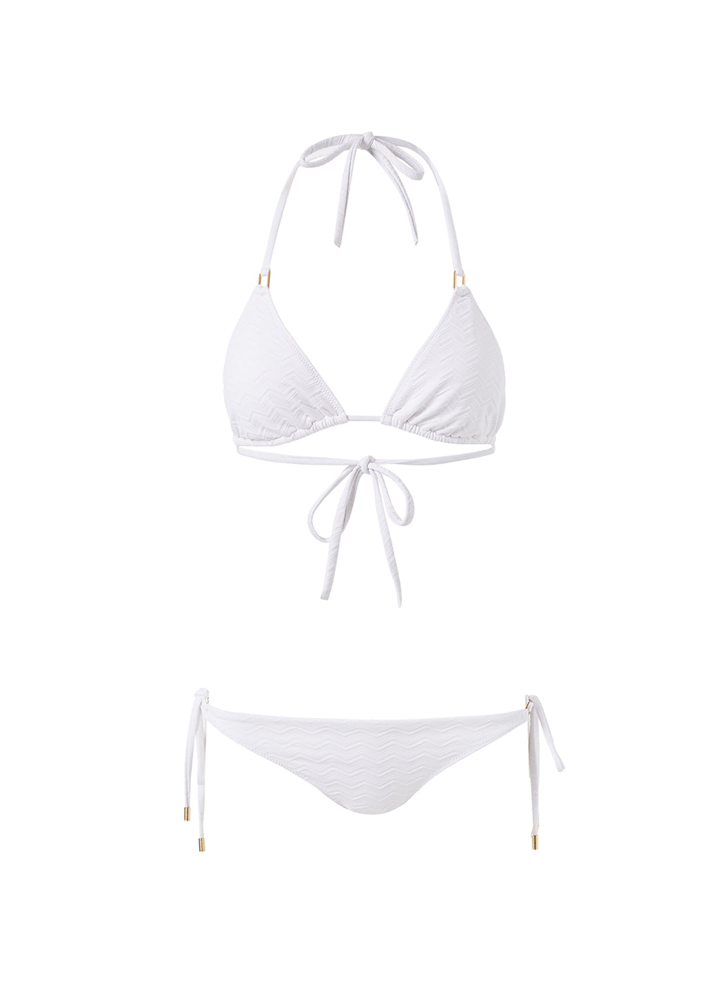 Cancun White Zigzag Bikini | Official US Site