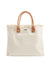 cap ferrat beige beach tote bag cutout