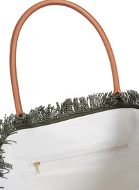 Cap Ferrat Olive Coral/Gold