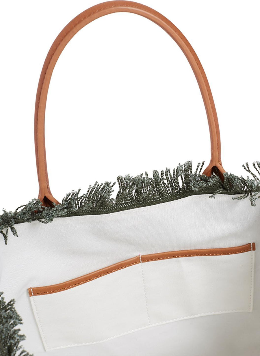 Cap Ferrat Olive Coral/Gold