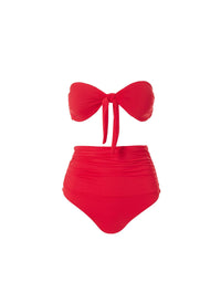 caribe bikini red