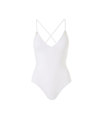 Catalina White Swimsuit | Melissa Odabash