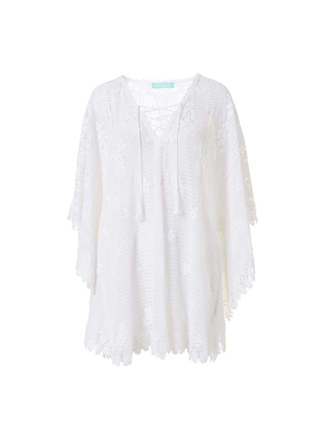 Cindy White Short Kaftan | Official US Site