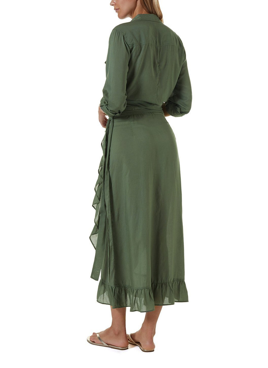 danni olive long skirt 