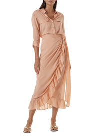 danni tan long skirt 