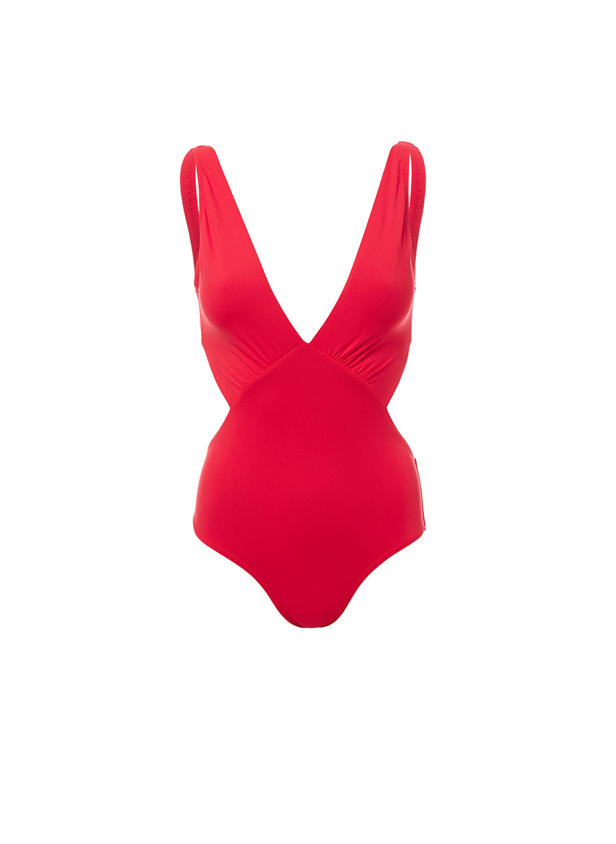 Delmar Red Swimsuit - FINAL SALE