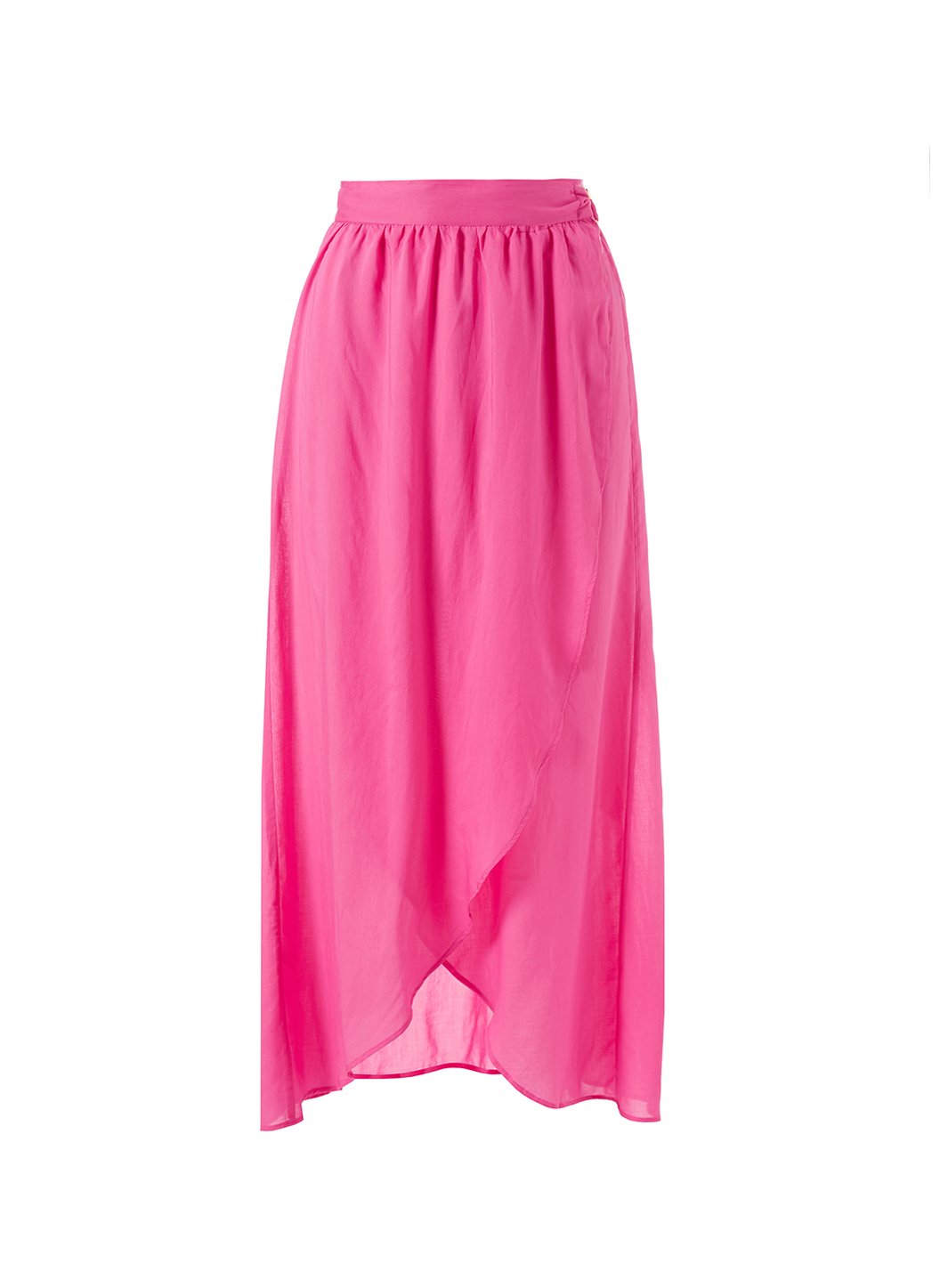 devlin hot pink wrap skirt