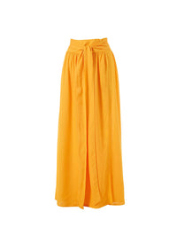 Elsa Apricot Maxi Skirt