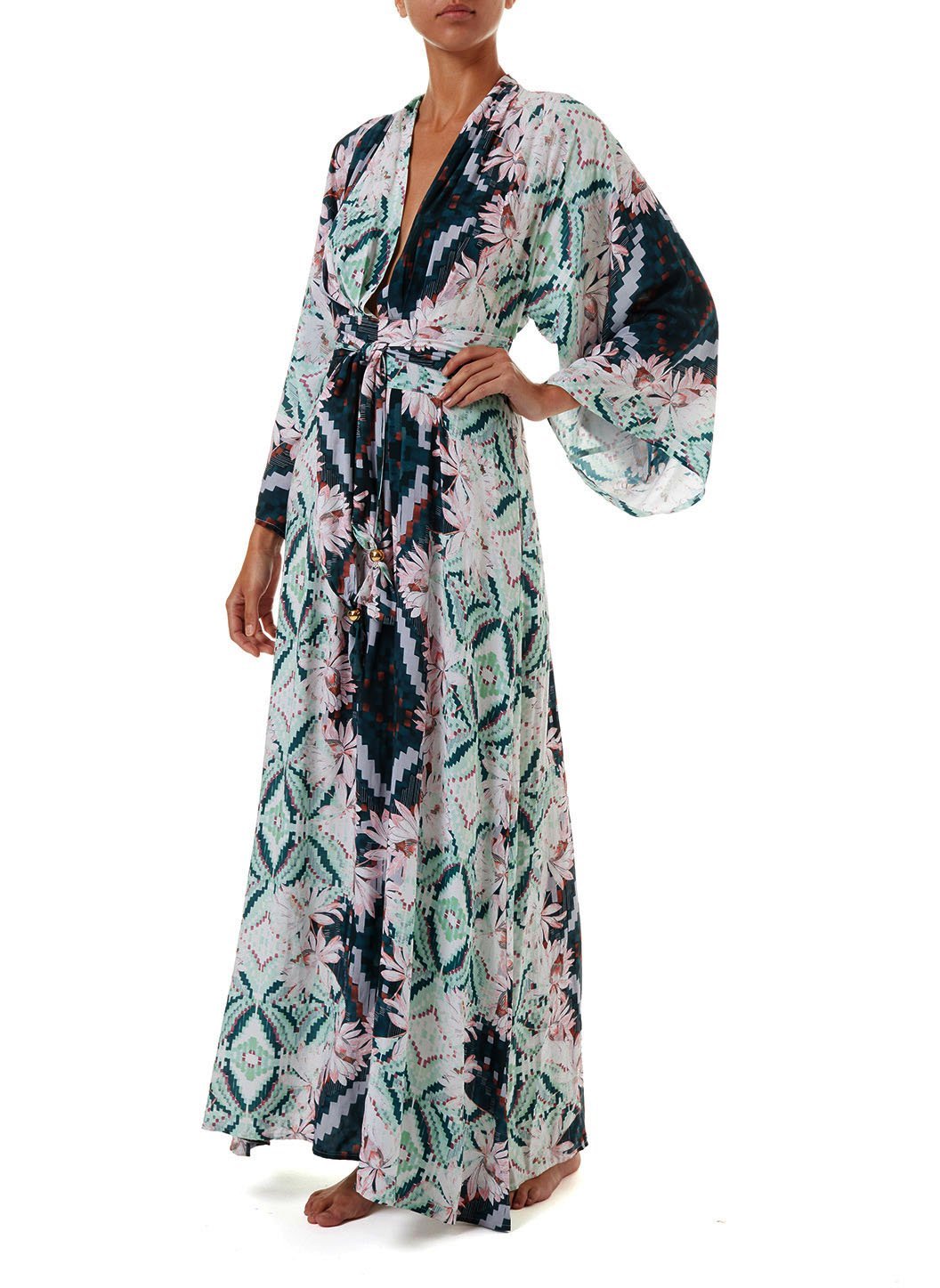 erin eden belted kimono maxi dress 2019 F