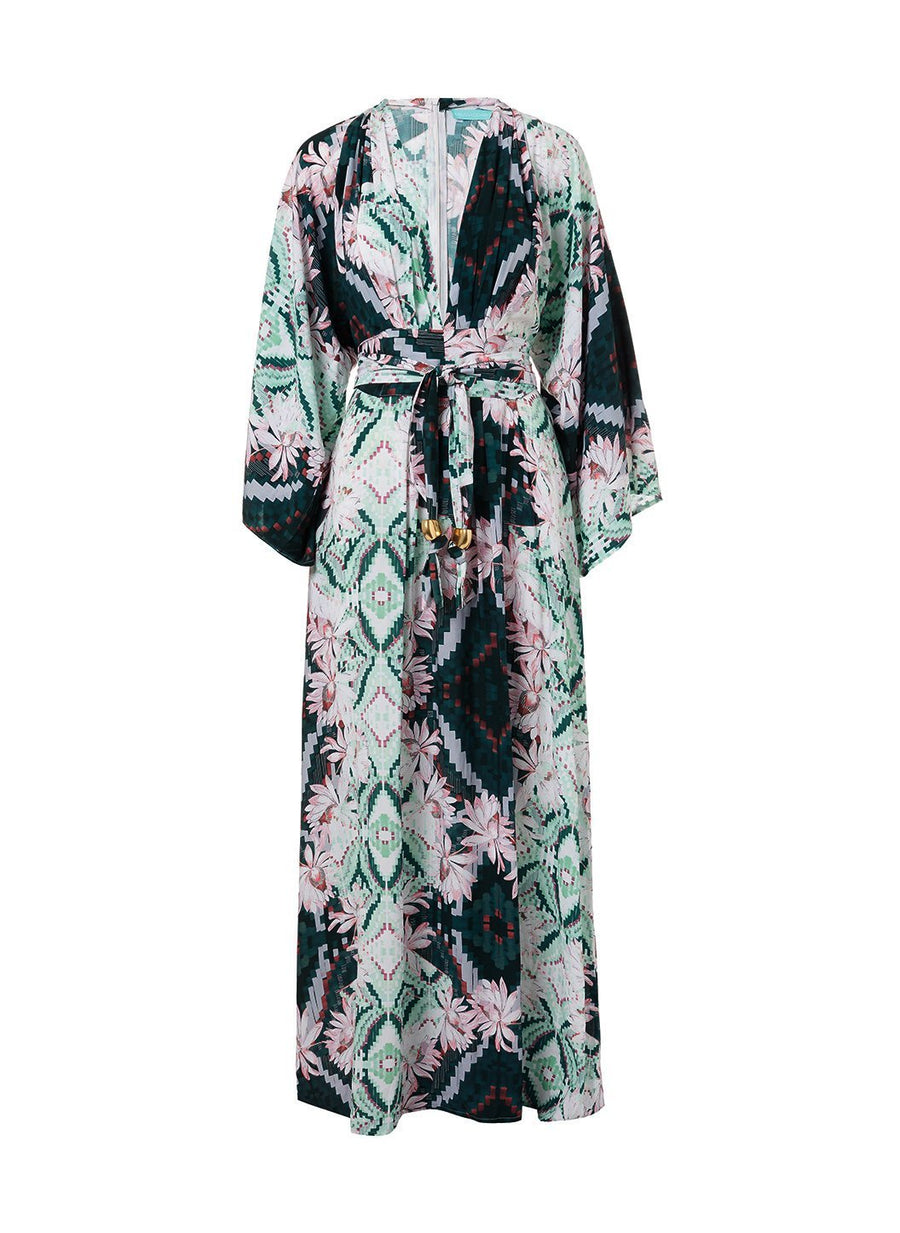 erin eden belted kimono maxi dress 2019